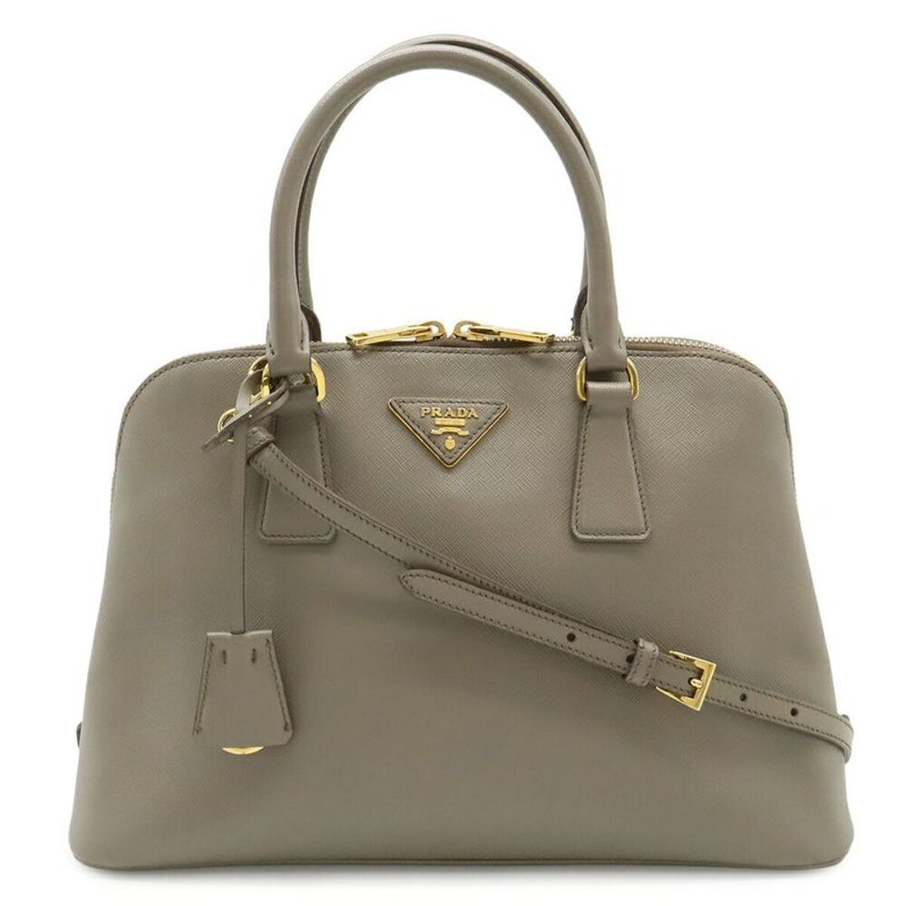 Prada Triangle Logo Handbag